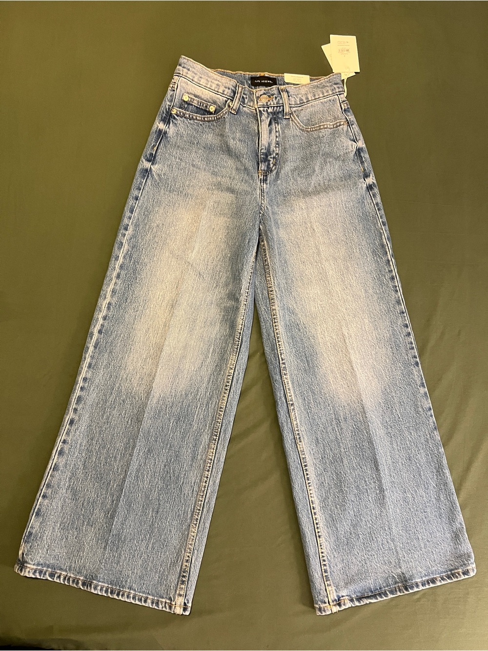 Wide Leg Light Blue Women's Jeans Size 2